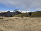 埋門と戌亥櫓台…