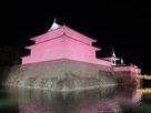 巽櫓（ライトアップ）