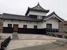 復元された潮見櫓…