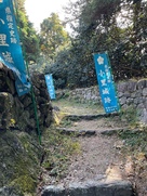 主郭石垣内部