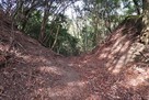 根福寺城 二重堀切 二本目…
