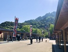 岐阜城楽市と城山…