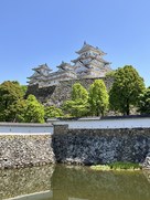 三国堀からの天守…