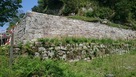 二の丸藩主住居跡の石垣…
