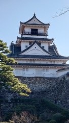 二の丸から望む天守…