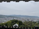 天守から東側の眺望。…