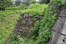石垣（竹林橋跡付近から）…