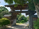 移築された城門…