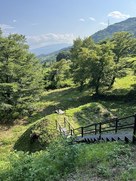 西館枡形虎口(中館側より)…