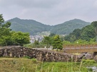郡山城から見る光井山城 青山城…