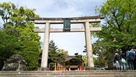 豊国神社の鳥居…