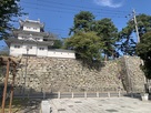 東側より北東位置の丑寅櫓を望む…