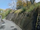 王城西側の城塁