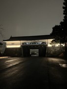 桝形内から見た桜田門渡櫓…