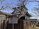 大和郡山城・追手向櫓の近景…