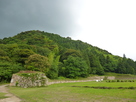 黒雲と月山富田城…