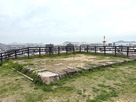 三の丸北西の戌亥櫓跡…