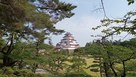 月見櫓台から見た天守…