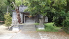 稲荷神社の拝殿…
