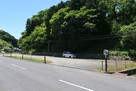 柳生陣屋 陣屋跡直下の無人駐車場…