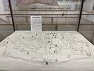 吉田城の石膏模型…