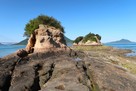 甘崎城 北の小島…