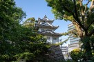 模擬三重櫓（南側から）…