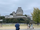 姫路城全体（遠近法を上手く使って撮影）…