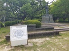 蜂須賀家政公　銅像…