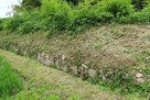 永原御殿（永原城）本丸南の石垣…