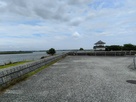 蟠竜櫓と揖斐川…
