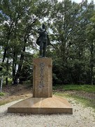 明智長山城・明智光秀像…