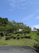 有漢常山城駐車場から…