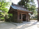 唐沢山城神社の門…