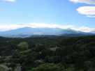 天守台より(左から和尚山、安達太良山、鉄…