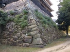 広島城の天守閣石垣…