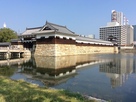 広島城二の丸の表御門・平櫓・多聞櫓・太鼓…