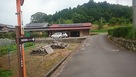 勝手神社のすぐ近くにある道標…
