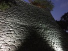 松山城 夜の石垣（待合番所跡付近）…