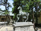 馬の銅像