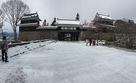 東虎口櫓門（冬）…