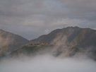 立雲峡第2展望台より…