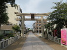 射楯兵主神社参道…