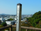 鳥取城　山下の丸二の丸三階櫓跡からの眺望…