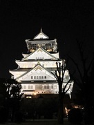 夜の大阪城