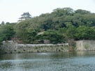 城址遠景（三の丸方向から）…