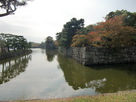 東側の水堀風景…