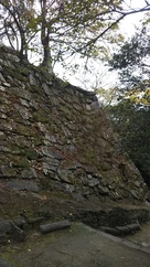 弓櫓の石垣