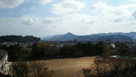 篠山城天守台から見る八上城全景…