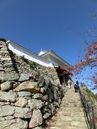 浜松城天守門と石垣